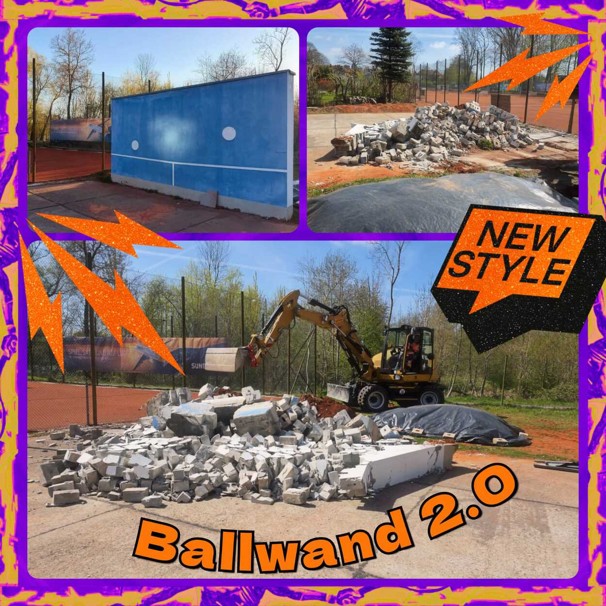 Projekt "Ballwand 2.0" gestartet