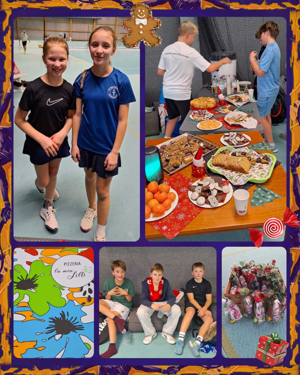 Kinderweihnachtsfeier rundet Tennisjahr für die Jüngsten ab